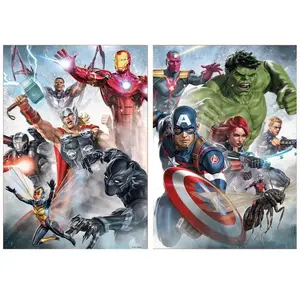 Educa 2X500 MARVEL MANIA pas cher