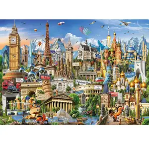 Puzzle Educa Borras 2000 Pièces - Symboles D'europe
