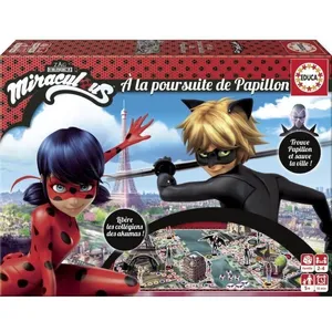 Comparateur de prix : Educa Borras Educa Jeu Miraculous Ladybug : A La Poursuite De Papillon