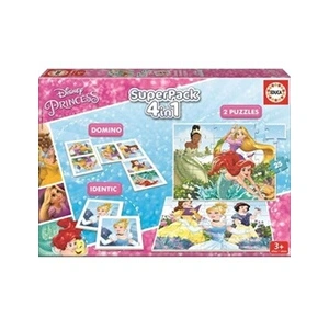 EDUCA® SUPERPACK DISNEY PRINCESSES pas cher