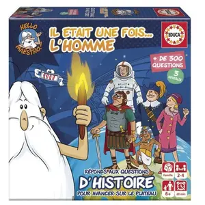 Jeu d'apprentissage - EDUCA - Mini Jeu Il Etait Une Fois  L' Homme pas cher
