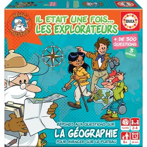 Jeu d'apprentissage - EDUCA - Mini Jeu Il Etait Une Fois  Les Explorateurs pas cher