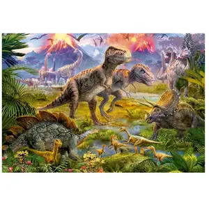 Educa 500 RENCONTRE ENTRE DINOSAURES pas cher