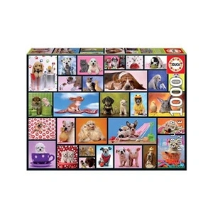 Puzzle - EDUCA - 1000 pièces - Animaux - Adulte - Intérieur pas cher