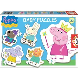 Educa Turbulette rose motifs etoiles pour poupon 55 cm max - gigoteuse poupee pas cher