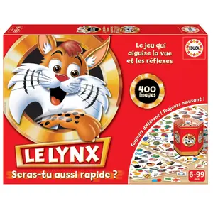 Comparateur de prix : Jeux de société Le Lynx Images Educa Borras 400 SPE 27x5,5x37 cm