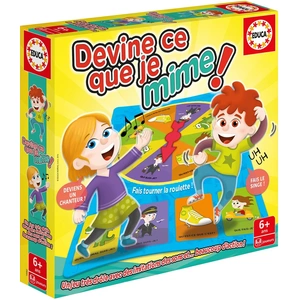 Educa - Devine Ce Que Je Mime - Jeu Éducatif Jaune pas cher