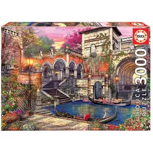 Comparateur de prix : Puzzle 3000 pièces Romance à Venise - EDUCA - Tableaux et peintures - Adulte - Intérieur