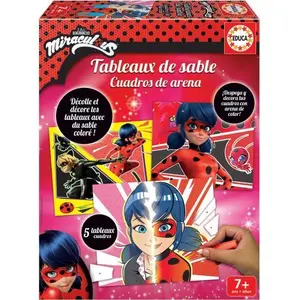 Comparateur de prix : EDUCA - Tableaux de sable Miraculous Ladybug