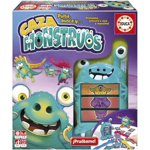 Educa Borras Jeu De Plateau Interactif Chasse Aux Monstres pas cher