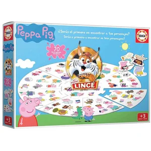 Educa Borras Jeu De Société Lynx Peppa Pig pas cher