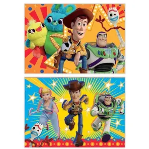 Puzzle en bois Educa - Toy Story 4, 2x50 pièces pas cher