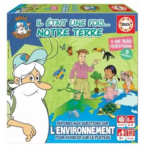 Mini jeu de plateau éducatif - EDUCA - Il Etait Une Fois  Notre Terre pas cher