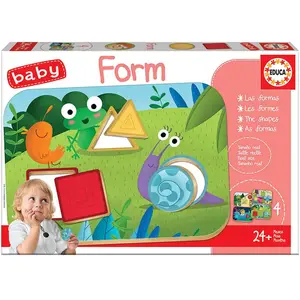 Borras Jeu éducatif - EDUCA - Baby Forms - Formes géométriques - Psychomotricité - 3 ans et plus pas cher