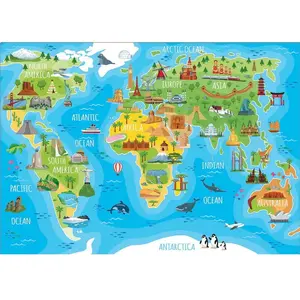 Puzzle de 150 pièces Educa Mapa Monumentos TU pas cher