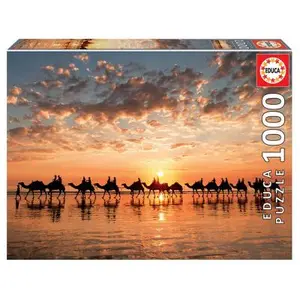 Educa Puzzle Australia Lever/coucher du soleil Plage 1000 Pièces TU pas cher