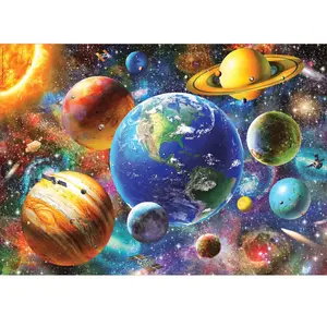 Comparateur de prix : Puzzle Educa Borras - 500 Pièces Système Solaire, Dès 11 Ans