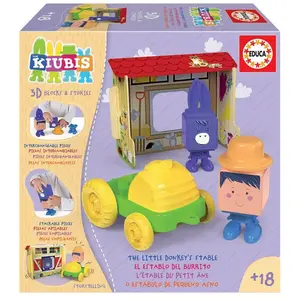 Educa Jouet The stable of the little donkey the kiubis (1 Pièce) TU pas cher