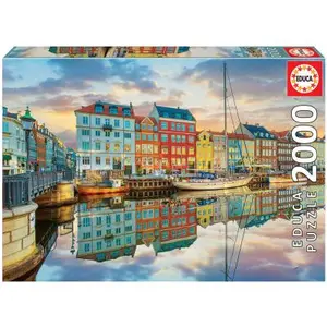 EDUCA PUZZLE 2000 COPENHAGHEN pas cher