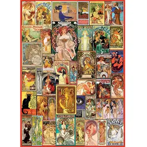 EDUCA-1000 COLLAGE ART NOUVEAU pas cher