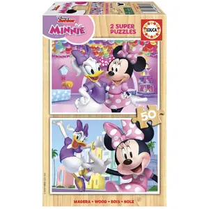 Comparateur de prix : Puzzle - EDUCA - Minnie - 100 pièces - Dessins animés et BD - Enfant