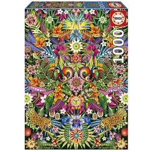 Comparateur de prix : Puzzle 1000 pièces - EDUCA - Toucans - Animaux - Adulte - Intérieur