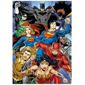 Puzzle 1000 pièces - EDUCA - DC Comics Justice League - 49x68 cm - À partir de 15 ans - Mixte pas cher