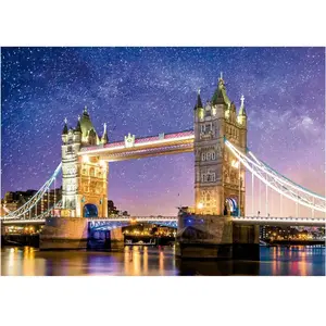 EDUCA-1000 TOWER BRIDGE, LONDRES "NEON" pas cher