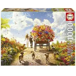 EDUCA-1000 CHARIOT DE FLEURS pas cher