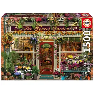 Comparateur de prix : Puzzle 1500 pièces - EDUCA - Le jardin secret - 13 ans - 1 500-2 000 pièces
