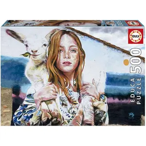 Educa Puzzle 500 pièces : La Pastora, Lily Brick pas cher