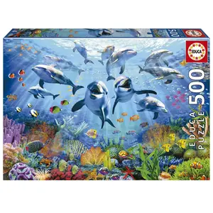 Educa Puzzle Party under the sea 500 Pièces TU pas cher