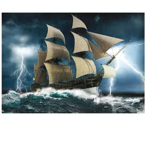 Puzzle Paysage et nature - EDUCA - TEMPÊTE PARFAITE - 1000 pièces - Multicouleur pas cher