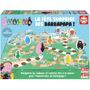 Jeu d’ambiance Educa La fête surprise des Barbapapa pas cher