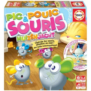 Jeu d’ambiance Educa Pic et Pouic Souris pas cher