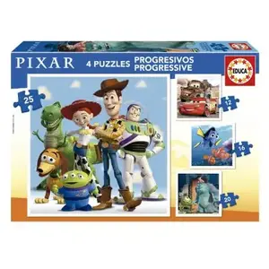 Educa Puzzles Progressifs de 12 à 25 pièces : Disney Pixar pas cher