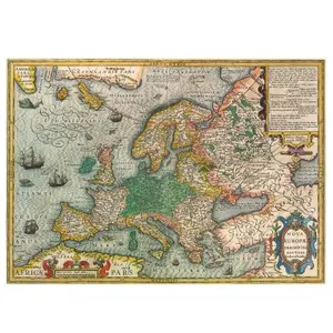 Puzzle Carte d'Europe - 1000 pièces - Marque Educa - Thème Voyage et cartes pas cher