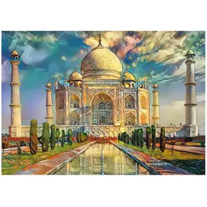 Puzzle TAJ MAHAL - 1000 pièces - Educa - Architecture et monument - Multicouleur
