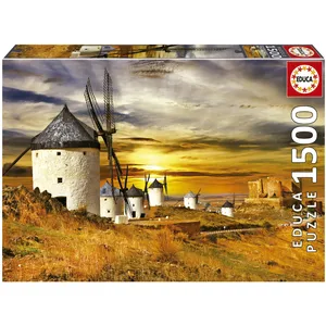 Educa MOULINS À VENT, CONSUEGRA - Puzzle de 1500 pièces