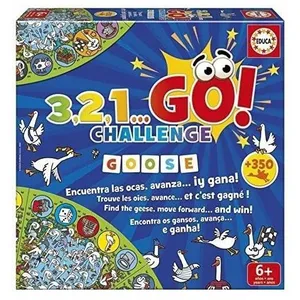 Jeu classique Educa 3,2,1 Go! Challenge Goose pas cher