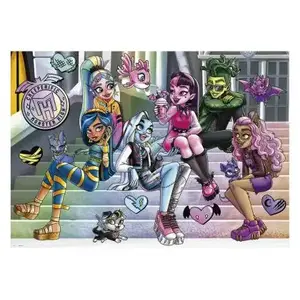 Educa Puzzle 1000 pièces : MONSTER HIGH pas cher
