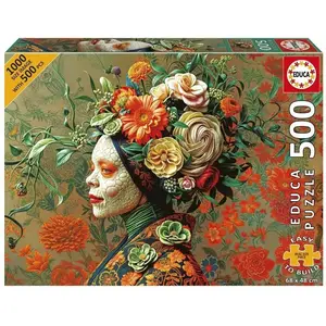 Educa Puzzle 500 pièces XL : LA REINE LÉZARD