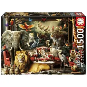 Educa Puzzle 1500 pièces : LE MANOIR DES ANIMAUX