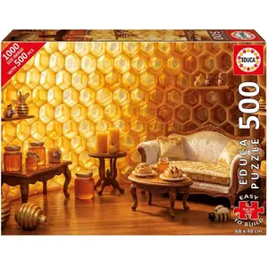Educa Puzzle 500 pièces : Doux Foyer de Miel pas cher