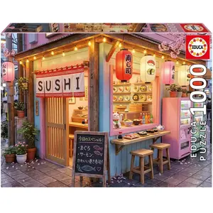 Educa Puzzle 1000 pièces : Sushi Kawaii pas cher