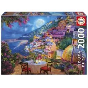 Educa Puzzle 2000 pièces : Rendez-vous à Positano pas cher