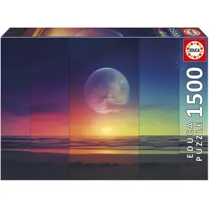 Educa Puzzle 1500 pièces : Phases cosmiques pas cher