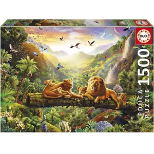 Educa Puzzle 1500 pièces : Le pont de l’Arbre du Lion pas cher