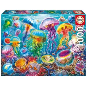 Educa Puzzle 1000 pièces : Méduses pas cher