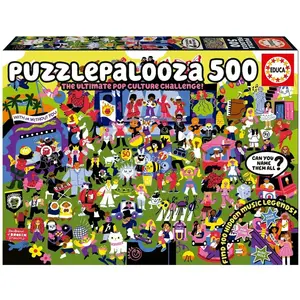 Educa Puzzle 500 pièces : Puzzlepalooza pas cher